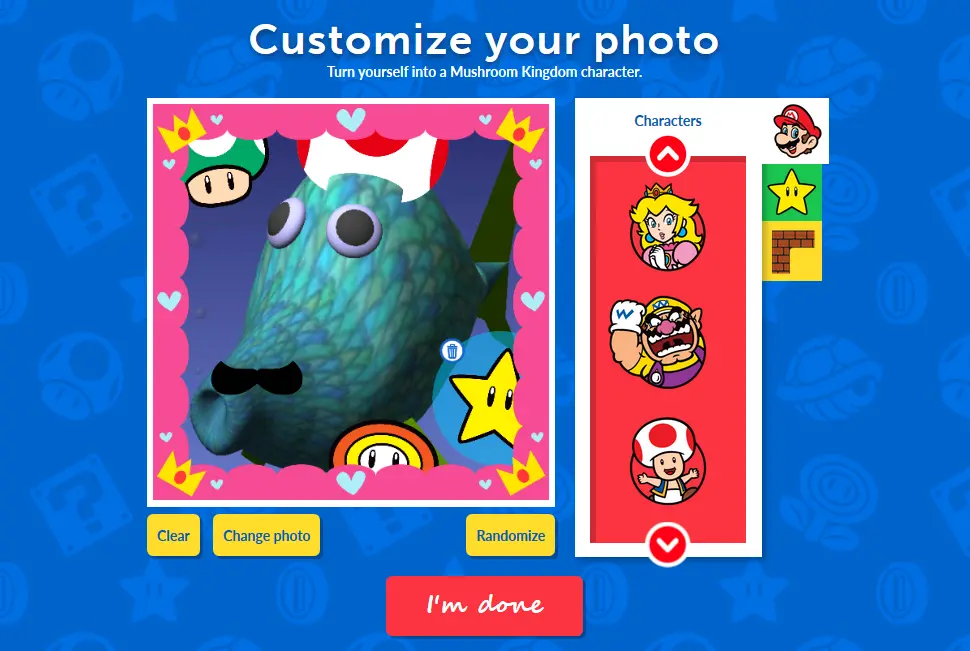 Mushroom Kingdom Yourself
