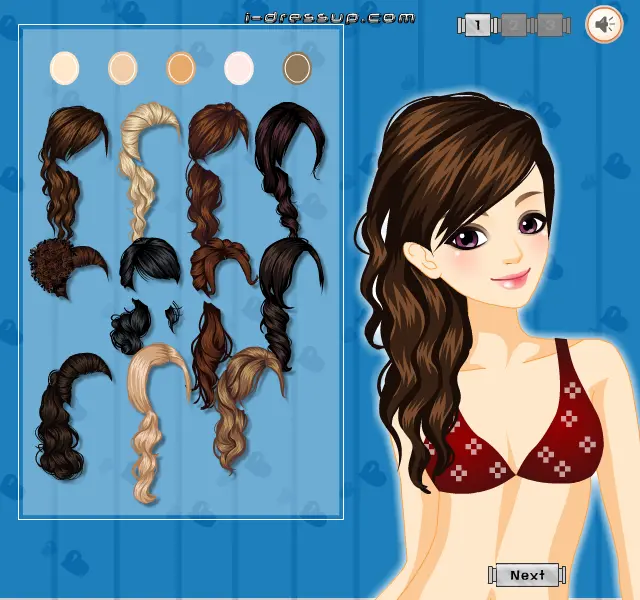 Curly Ponytail