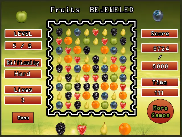 Fruits Bejeweled