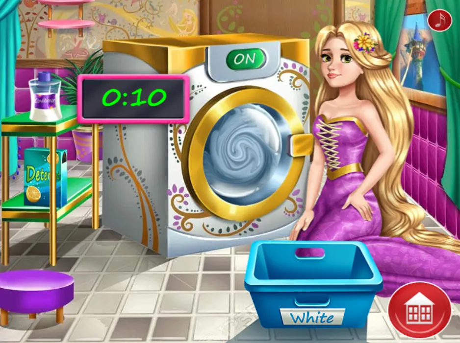 Goldie Princess Laundry Day