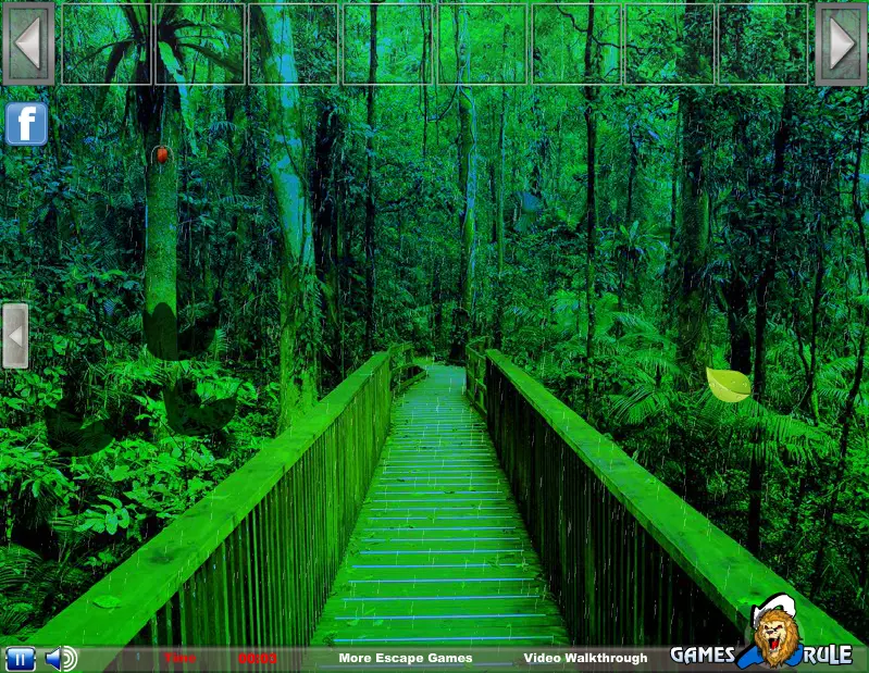 Rainy Deer Forest Escape