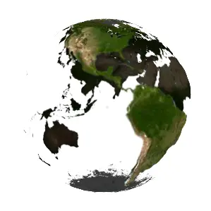 3D Spinning Earth