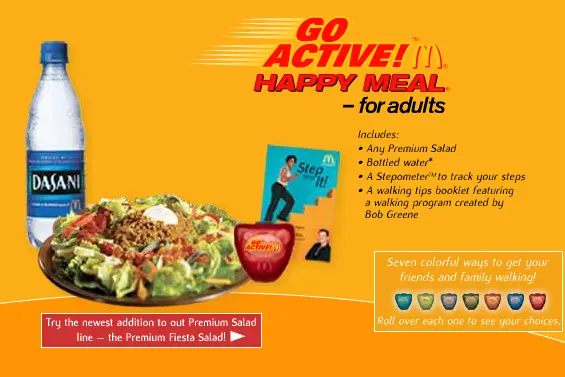 McDonald's GoActive! Happy Meal Promotion