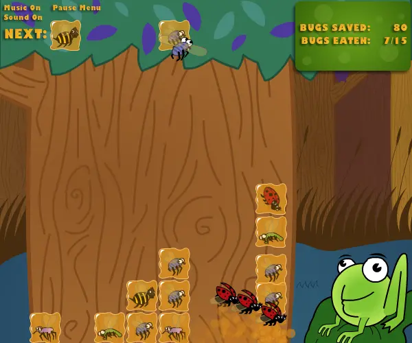 Froggy Feast: Trapped in Sap
