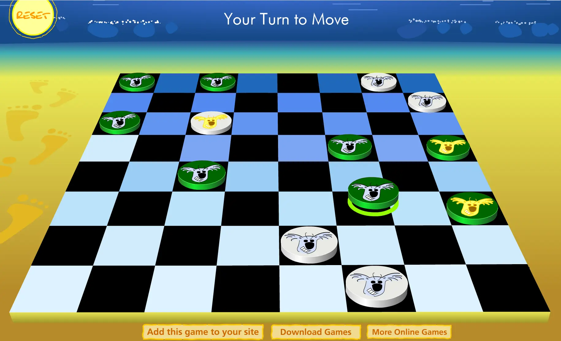 Koala Checkers