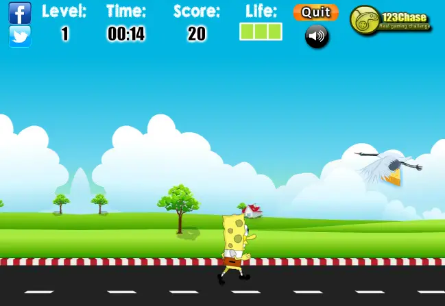 SpongeBob Food Catch