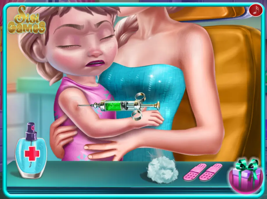 Ice Queen Toddler Vaccines