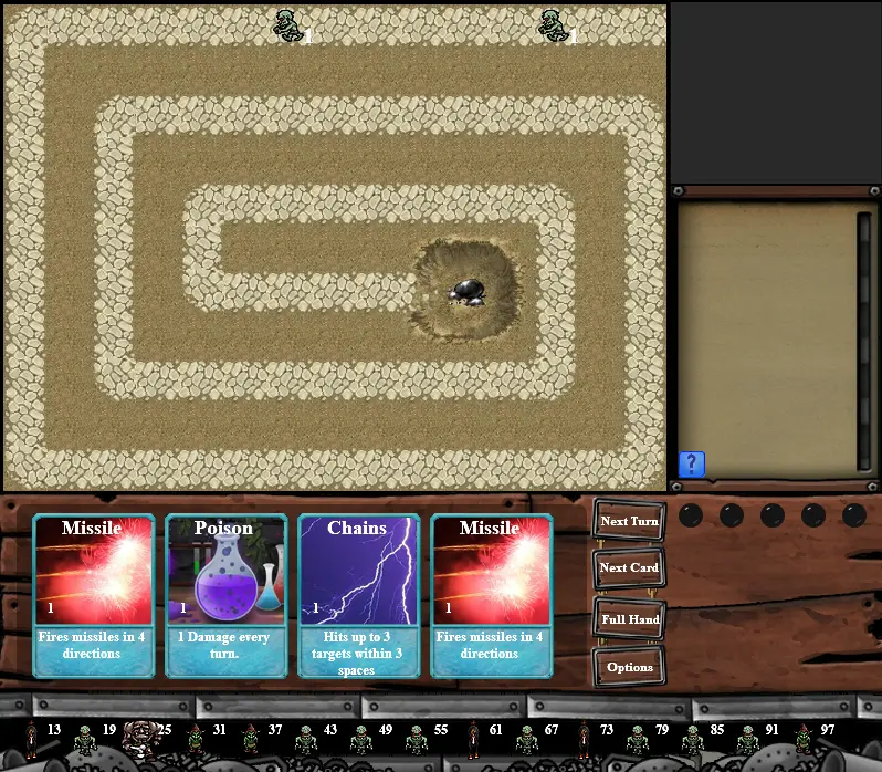 Night the Card/Defense Game