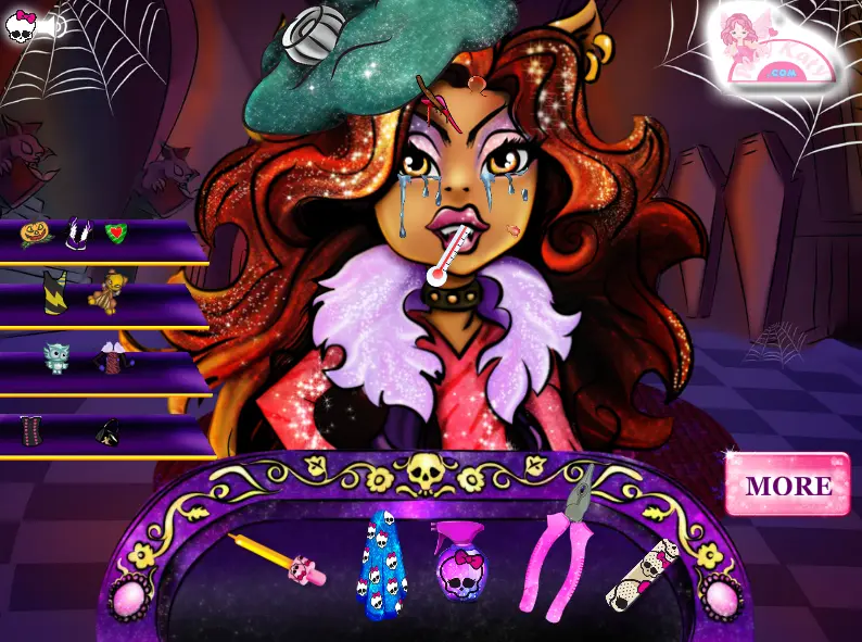 Clawdeen at the Doctor
