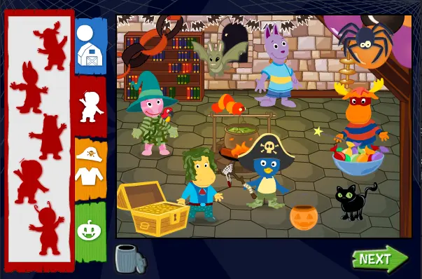 Trick or Treat with the Backyardigans!