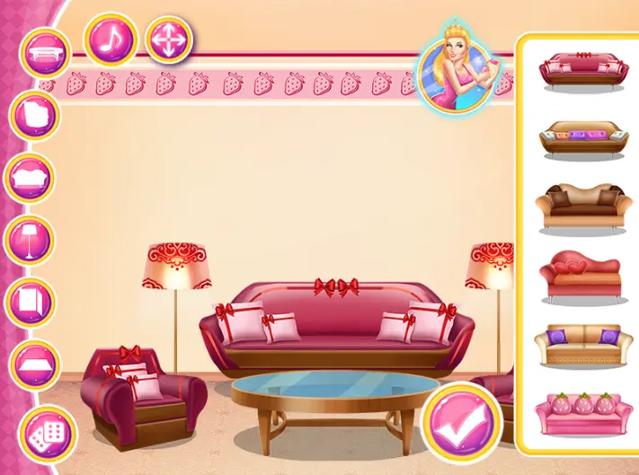 Princess Doll House Decoration