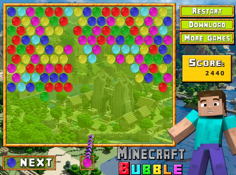 Minecraft Bubble