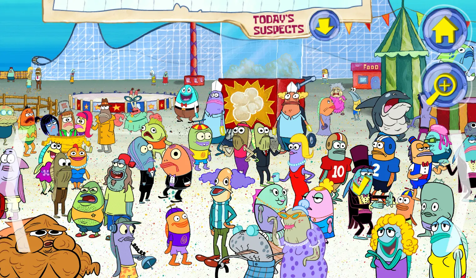 SpongeBob SquarePants: Bikini Bottom Mysteries Search