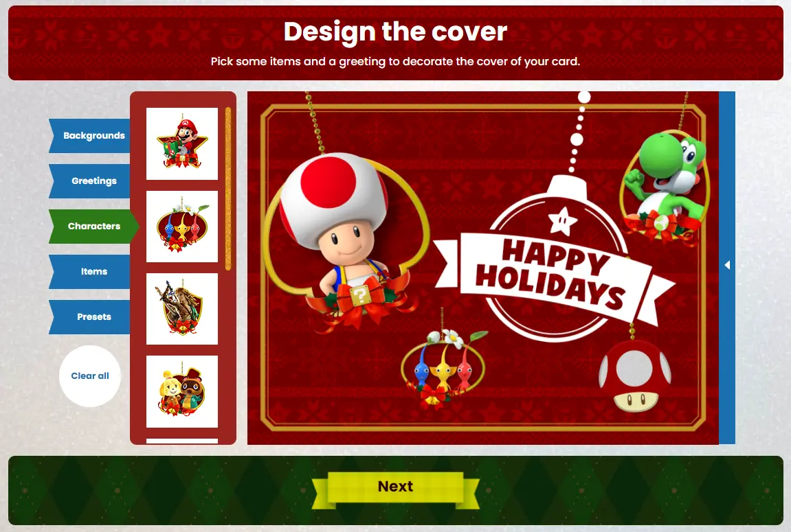 Holiday Create-a-Card