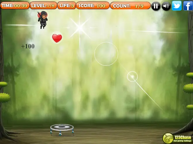 Bouncing Ninja