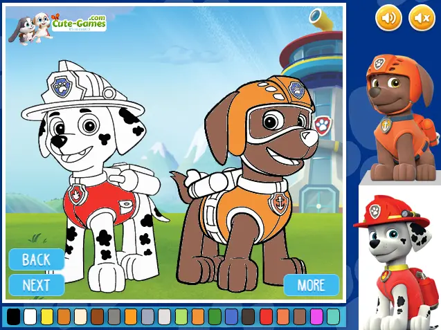 Paw Patrol Coloring