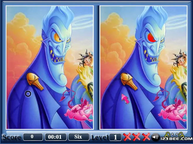 Hercules - Spot the Difference