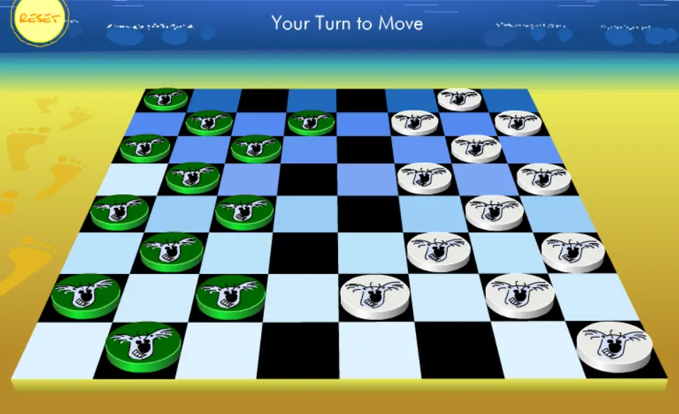 Checkers Board Game