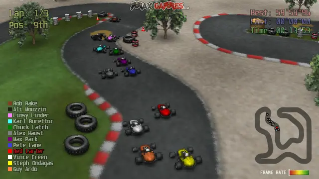 Red Kart Racer