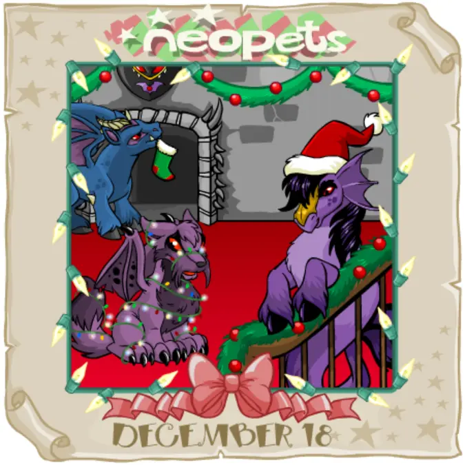 Neopets Advent Calendar 2003: Day 18