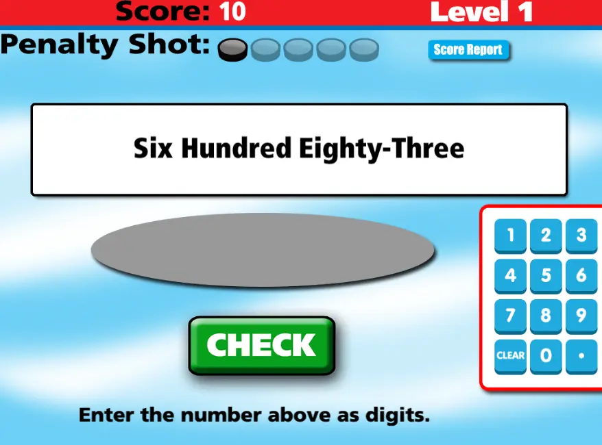 Place Value Hockey!