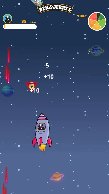 Ben & Jerry's Space Adventure