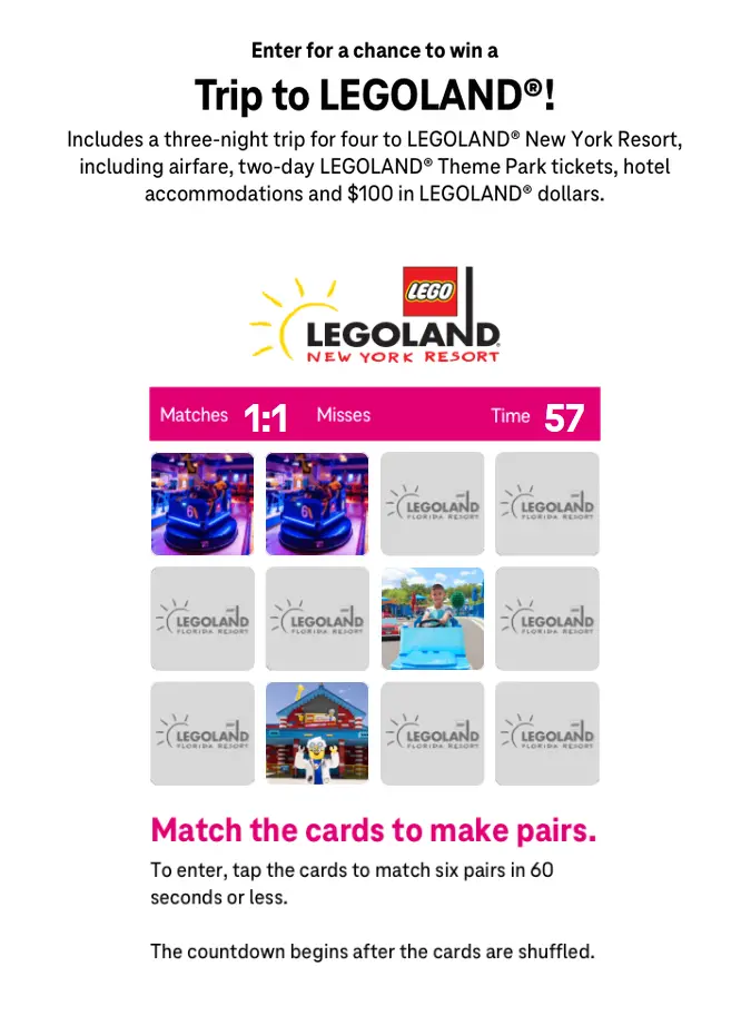 Win a Trip to Legoland®