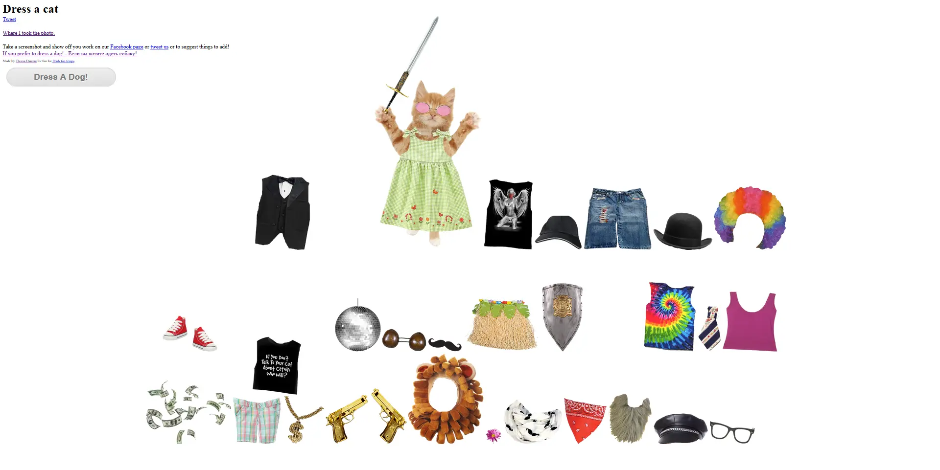 Dress A Cat