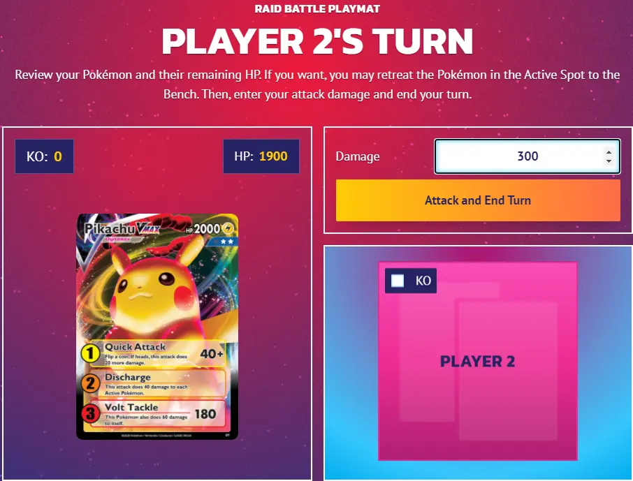 Pokémon Trading Card Game Raid Battle