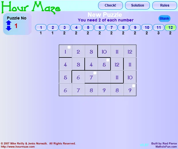Hour Maze