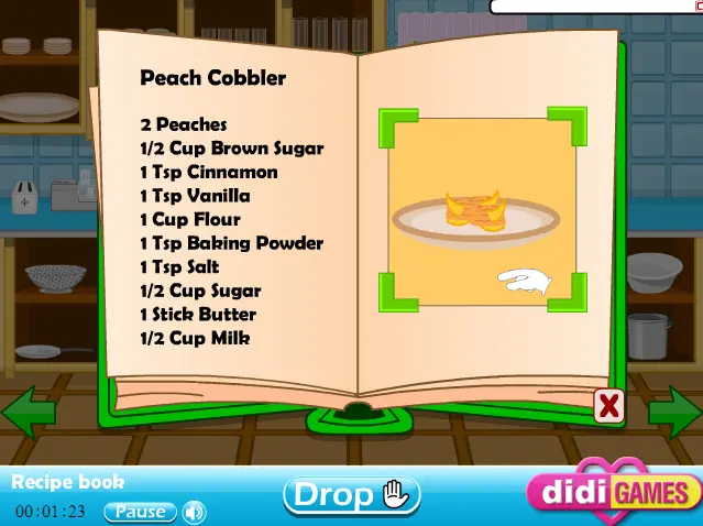 Fantastic Chef 10: Peach Cobbler