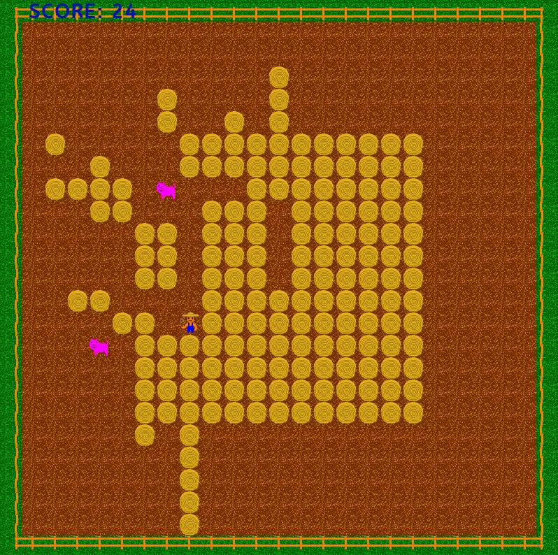 Crouching Farmer, Hidden Bacon