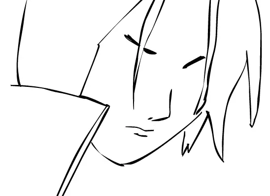 Art Processing: Itachi (part 1: lineart)