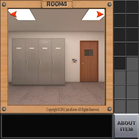 「ROOM4」バイト先からの脱出
