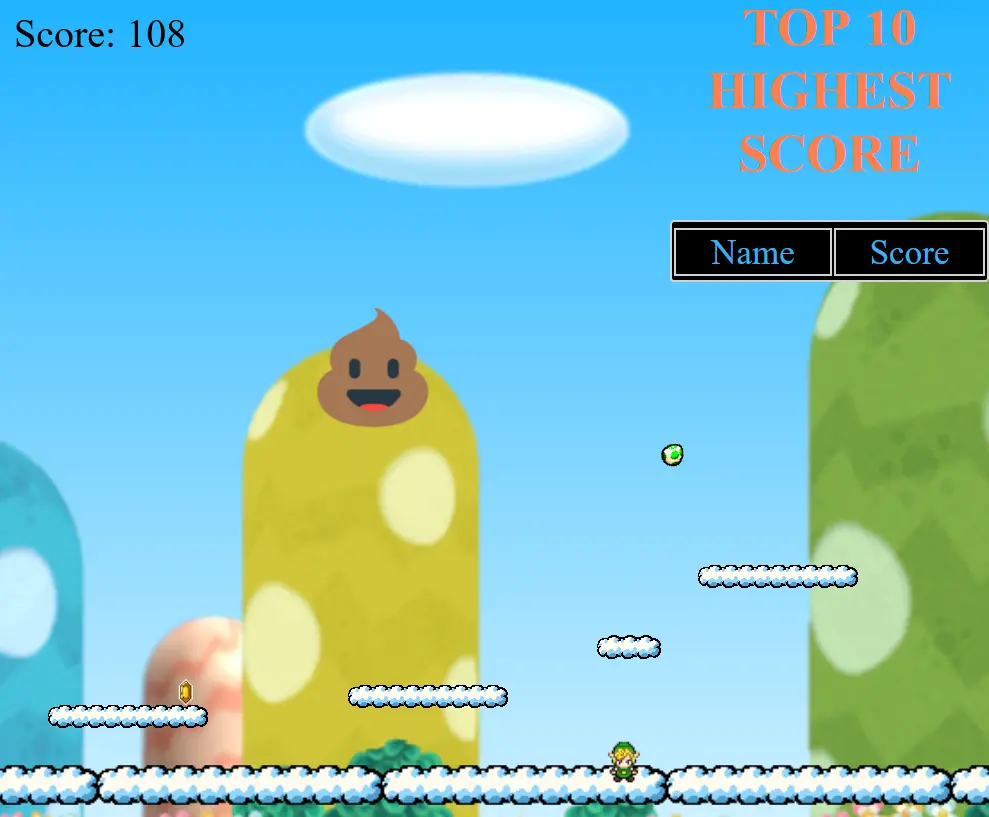 Mario Dodge Game