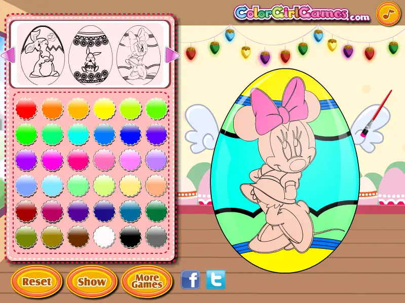 Easter Eggs Painting