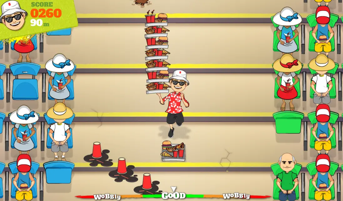 Crash The Bash: Wobbly Dad!