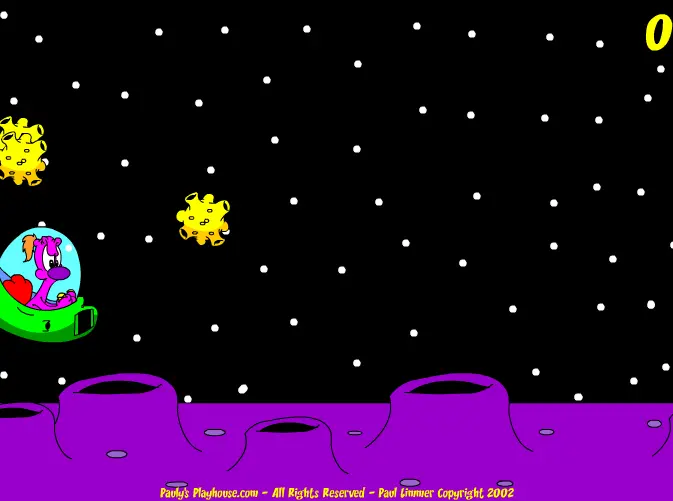 Marty the Martian's Asteroid Menace