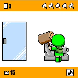 ドアこわし