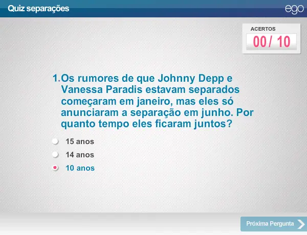Quiz separações