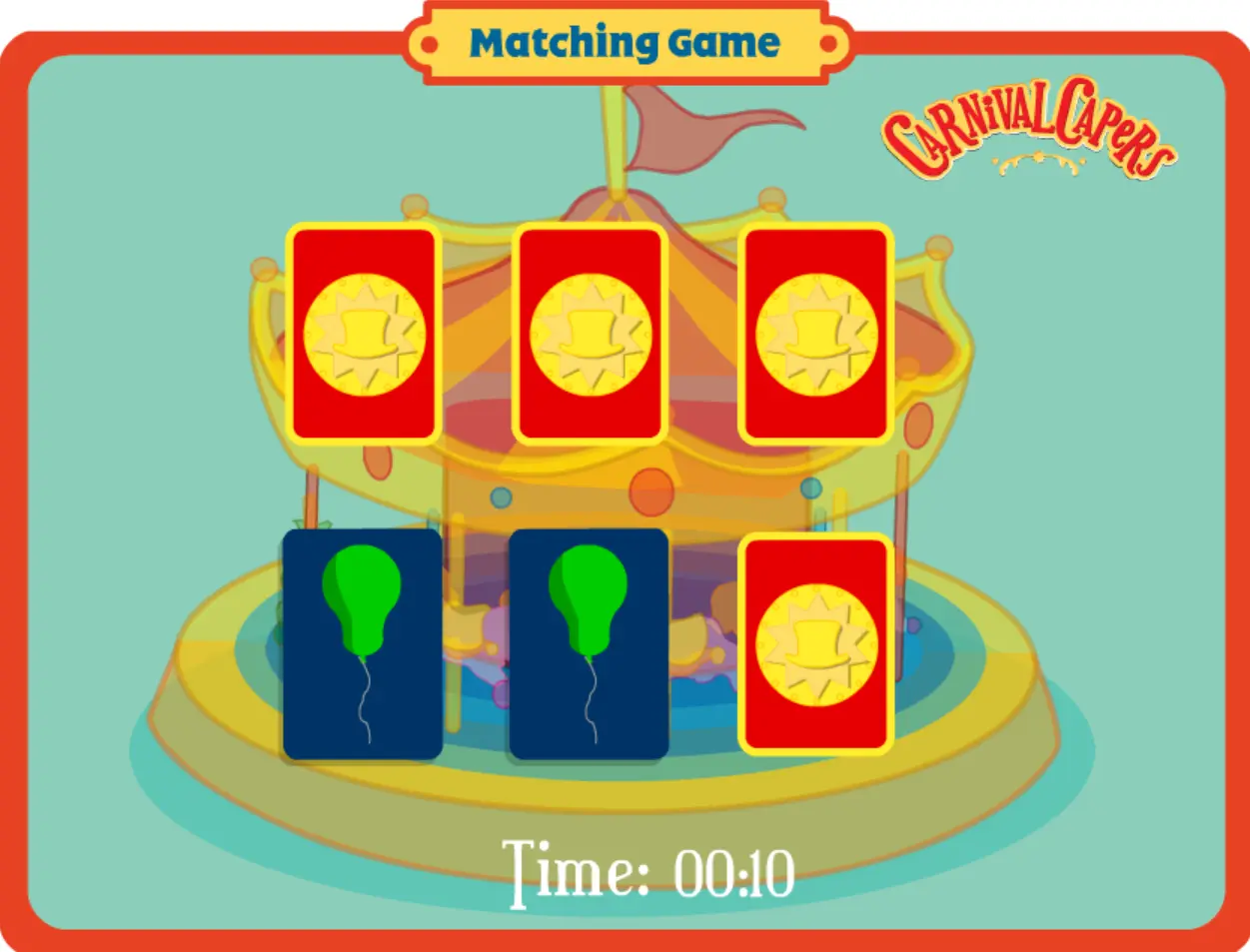 Thomas & Friends Carnival Matching Game