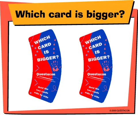 Which Card Is Bigger?