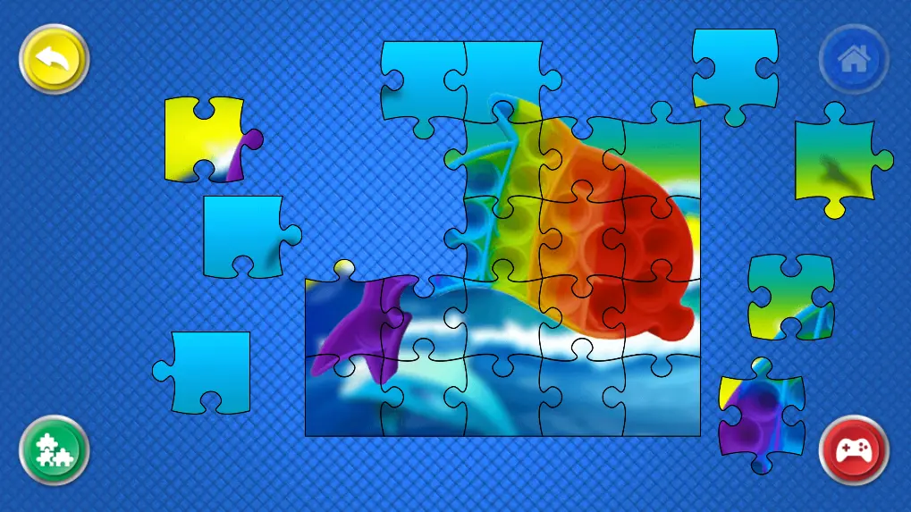 Under Sea World Pop It Jigsaw