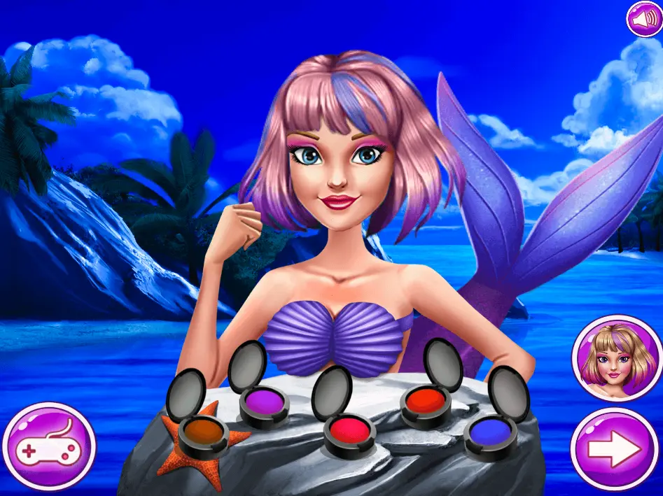 Mermaid Princess New Makeup