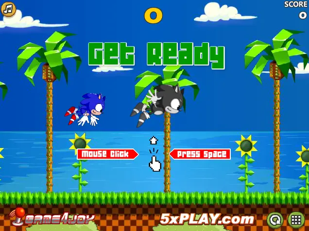 Flappy Sonic And Tails