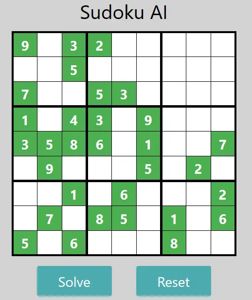 Sudoku AI
