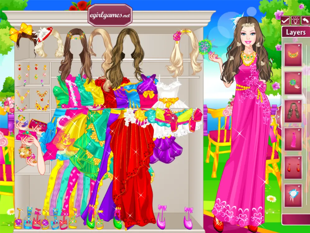 Bridesmaid Dress-Up