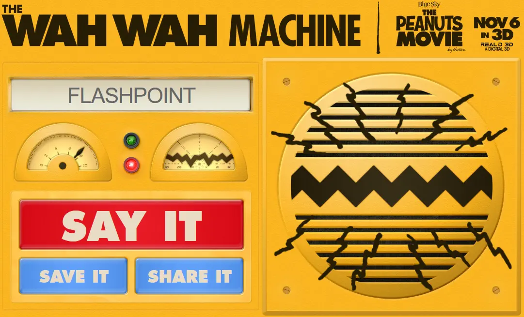 The Peanuts Movie: The Wah Wah Machine