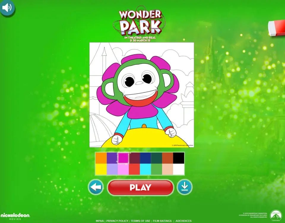 Wonder Park: Magical Coloring Book