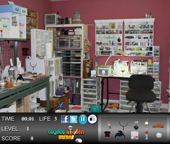 Make Over Room - Hidden Objects
